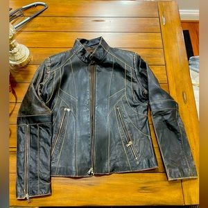 Dark brown Leather jacket